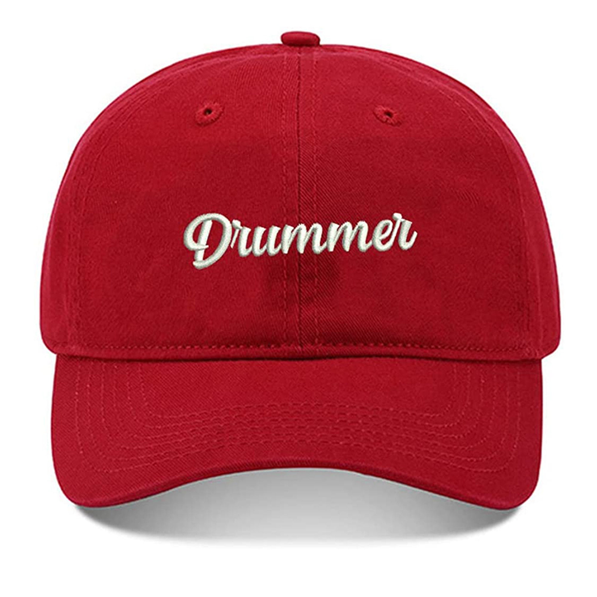 Men Baseball Cap Drummer Embroidery Hat Embroidered Adjustable Hats ...