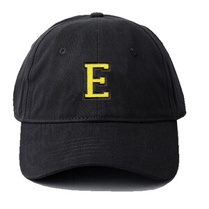 Embroidery Hat Cotton Embroidered Casual Men&#39;s Baseball Cap Sport Letter E
