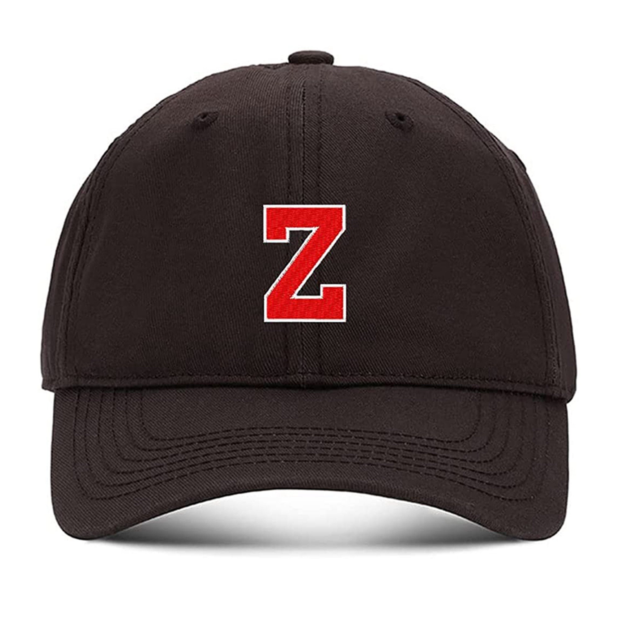 Men Baseball Cap Athletic Letter Z Embroidery Hat Embroidered
