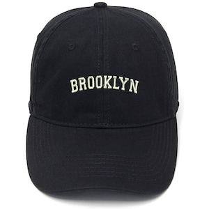 Embroidery Hat Cotton Embroidered Men&#39;s Casual Baseball Cap Retro Vintage Brooklyn