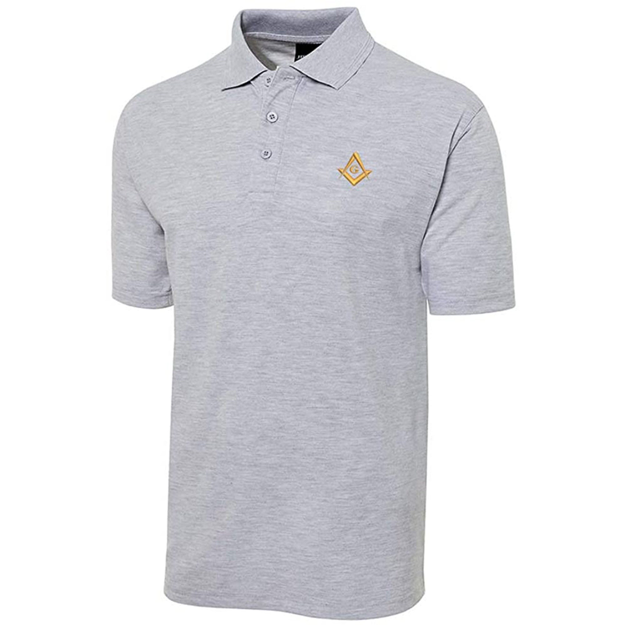 Masonic Lodge Embroidered Short Sleeve Polo Shirts Classic Embroidery Men's Polo Shirt