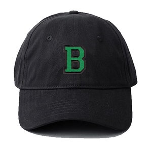 Sombrero bordado Algodón bordado Casual Gorra de béisbol para hombres Deporte Carta B