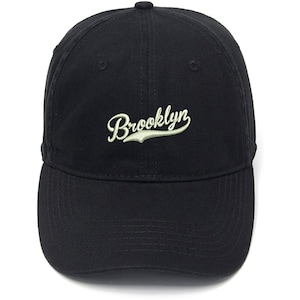 Embroidery Hat Cotton Embroidered Casual Men&#39;s Baseball Cap Brooklyn