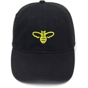 Embroidery Hat Cotton Embroidered Casual Men&#39;s Baseball Cap Cute Bee