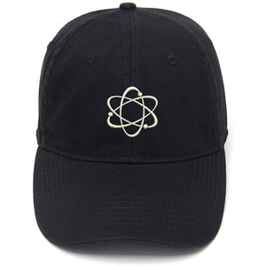 Embroidery Hat Cotton Embroidered Casual Men's Baseball Cap Science