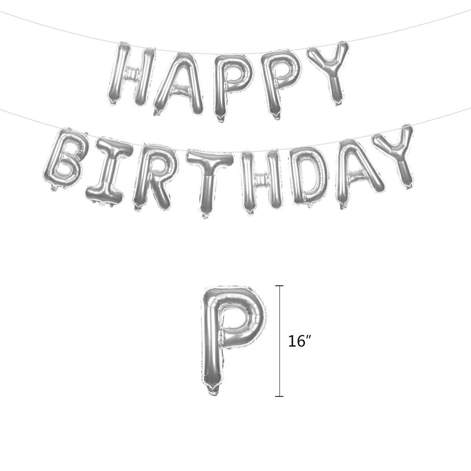 40th-birthday-decoration-40th-party-decoration-black-silver-etsy
