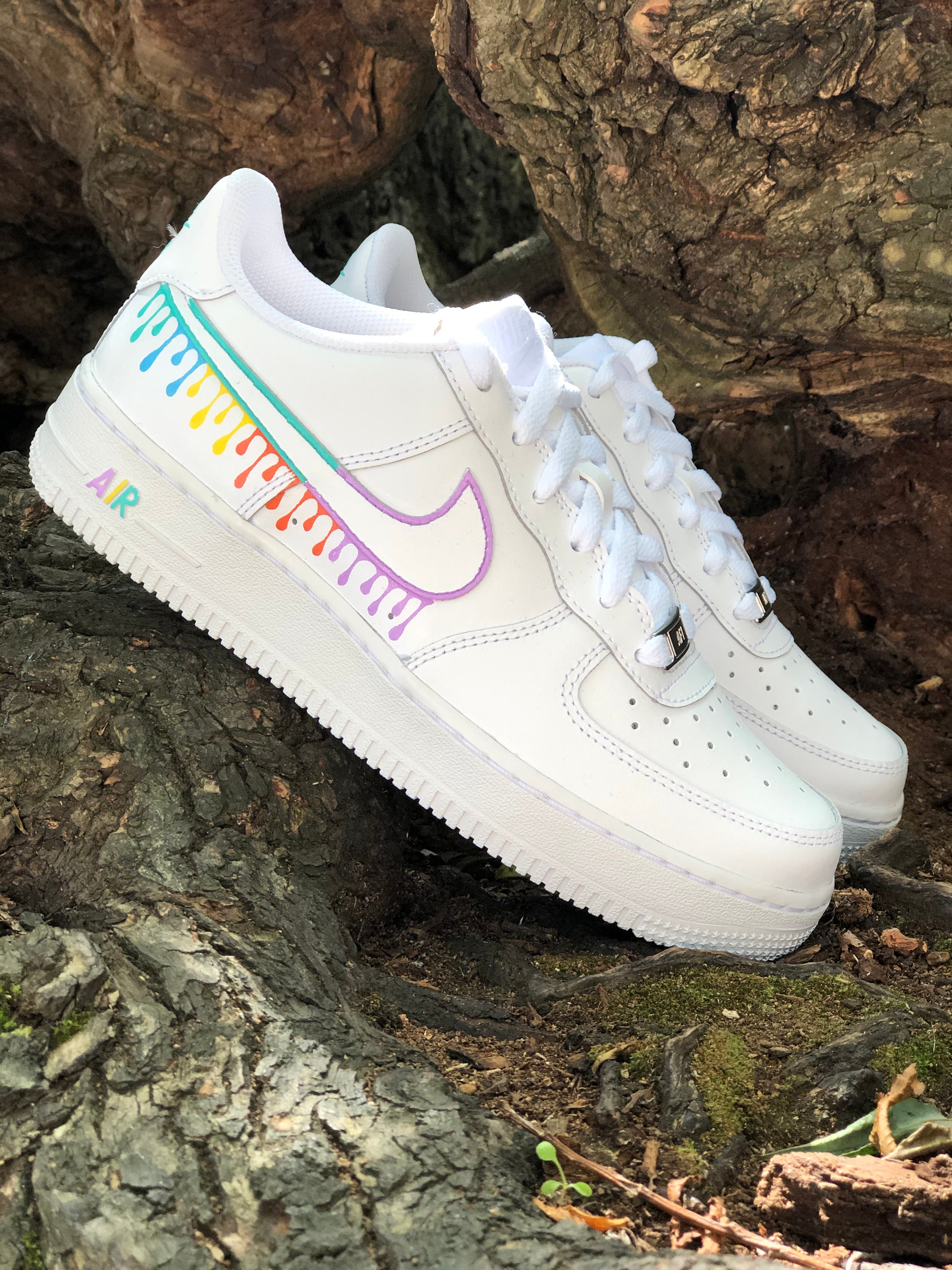 Nike air force 1 af1 FREE CREASE PROTECTORS drip customs | Etsy