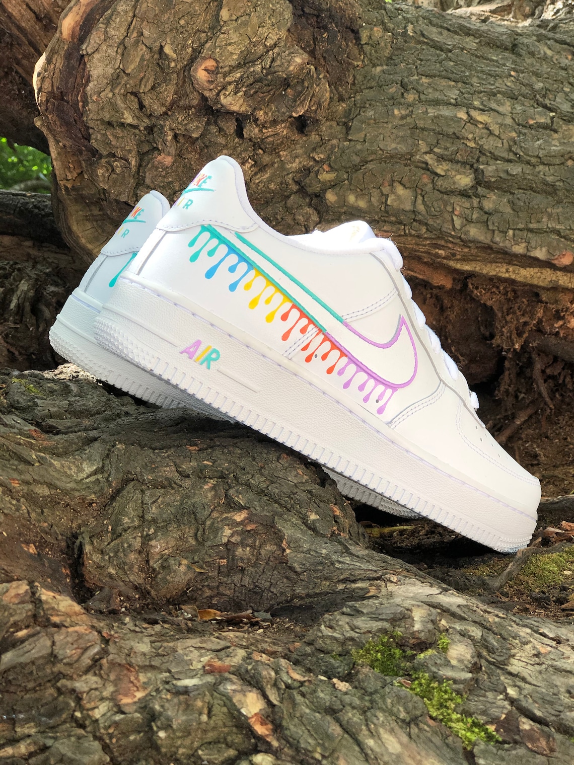 Nike air force 1 af1 FREE CREASE PROTECTORS drip customs | Etsy