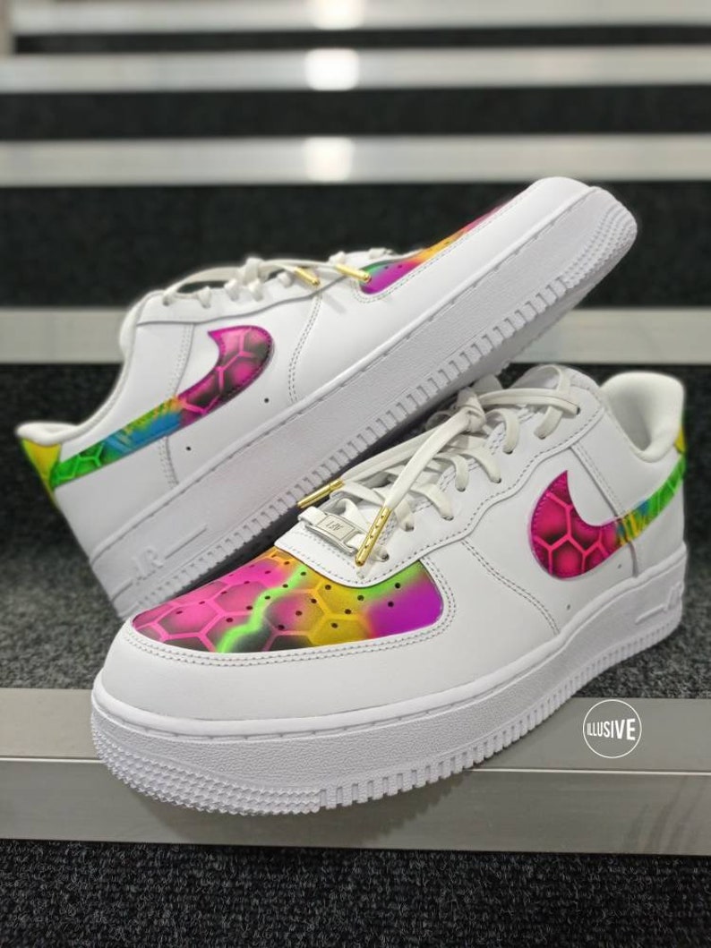 air force 1 with creases