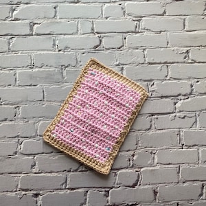 Breakfast pastry trivet, poptart decor, bakery decor, cafe decor, pop tart hot pad, breakfast pastry decor, toaster pastry