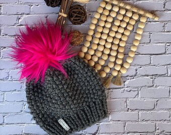 Gebreide damesmuts, herfstmuts, wintermuts, breiwerk dames, gebreide toque, damesmuts,