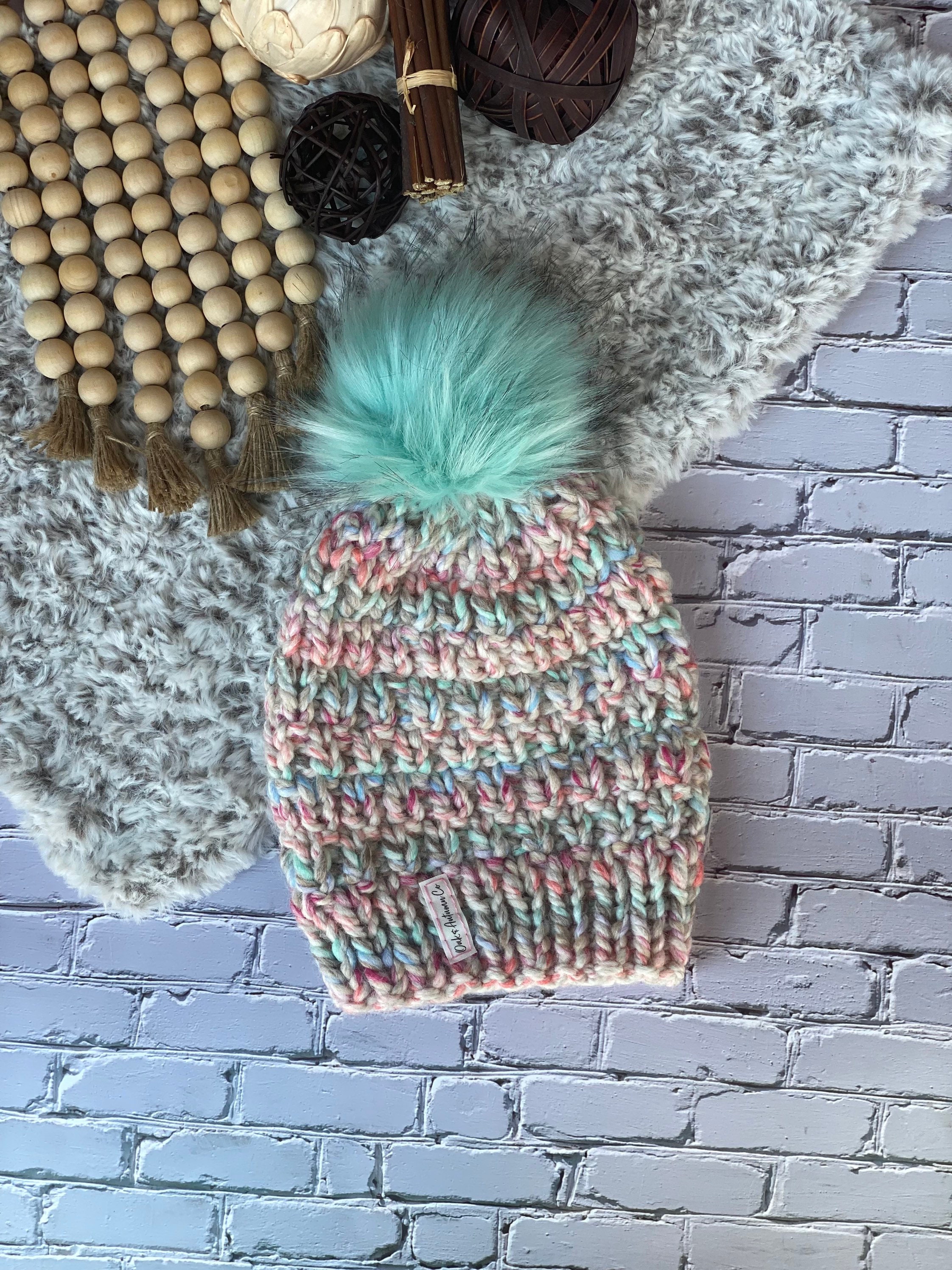 Coney Island Hand‑Knit Chunky Beanie (Unisex) Coney Island Beanie - Etsy main image 2