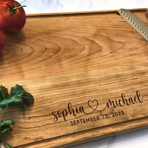 Personalised Engraved Cutting Board, Custom Chopping Board, Personalised Housewarming Gift, New Home Gift, Anniversary Gift