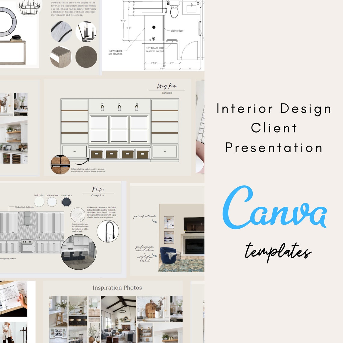 Client Presentation Template Interior Design Client Presentation Canva ...