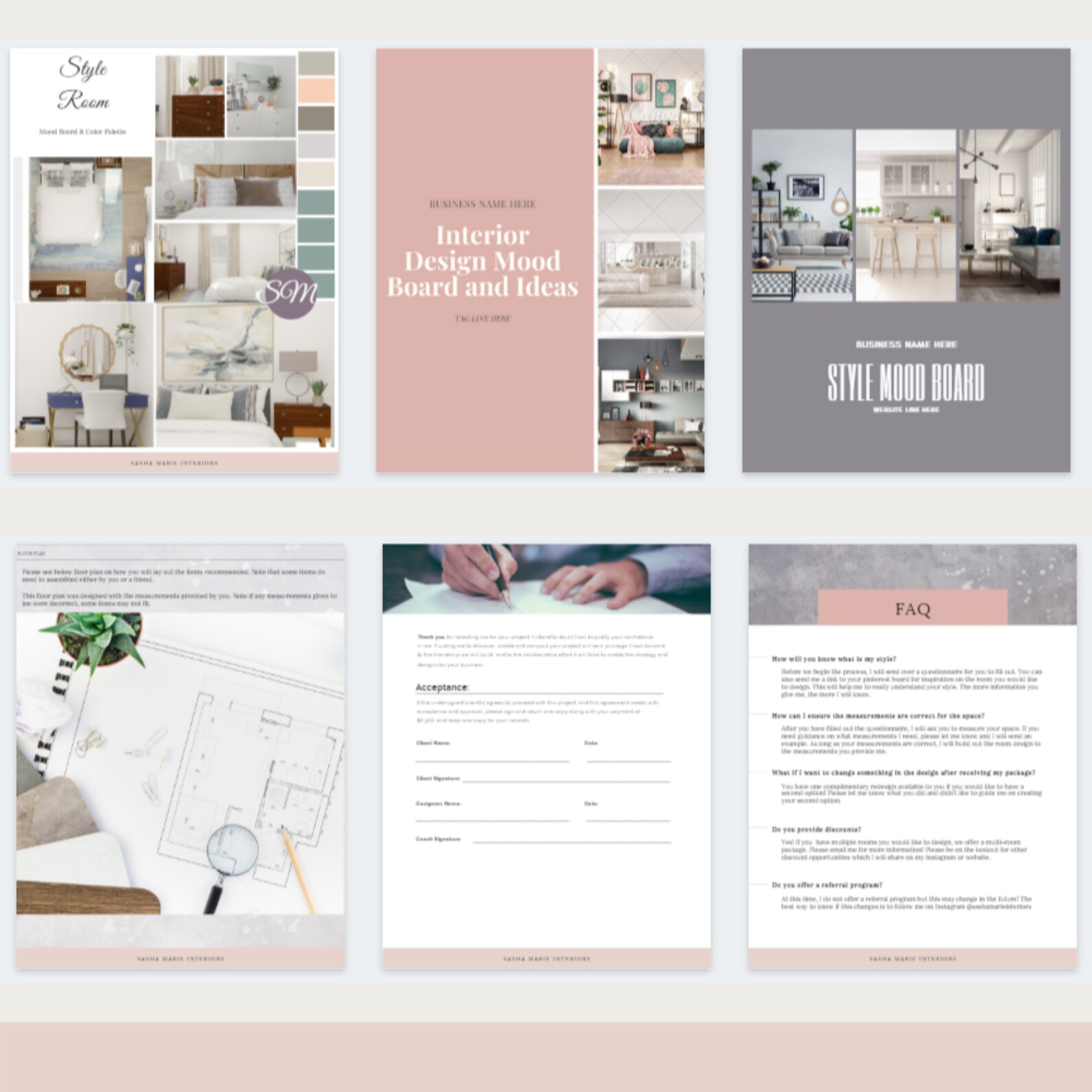 New Client Project Proposal Canva Template | Etsy
