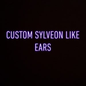 Custom SYLVEON like ears