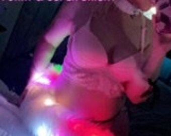 LED FURSUIT Galaxy rave tail high demand!