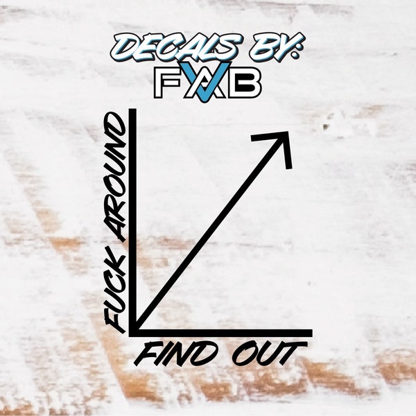 F around and find out sticker etsy