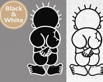 Handala/hanthala/Palestinian boy svg, Customized Palestine t-Shirt svg,Hanzala Palestine Boy png, حنظلة svg,