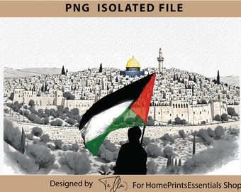 Gratis Palestina, al kuds, Jeruzalem png, فلسطين حرة, gratis gaza, Jeruzalem stad illustratie, Palestijns verzet, Transparante achtergrond