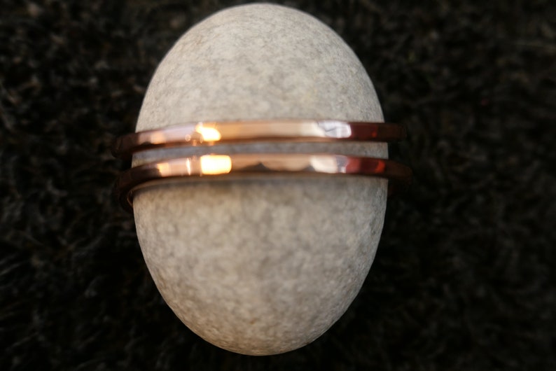 copper bracelet Kent; copper bangle; copper; handmade; hand forged U04