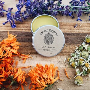 Lip Balm - Nourishing - Calendula - Chamomile - All Natural - Herbal