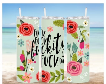 20oz Swear Word Stainless Steel Tumbler