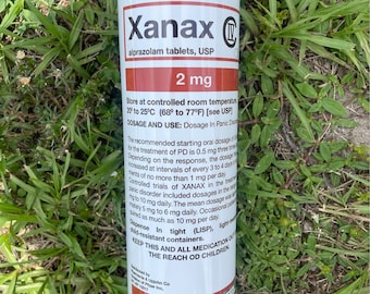 20 Unzen Rezept, Xanax, Erwachsene Humor, Krankenschwester Humor Edelstahl Becher