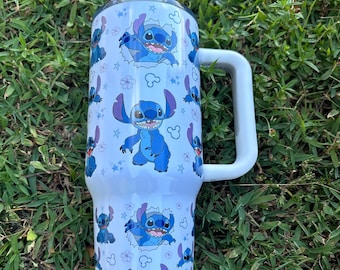 40oz Stanley dupe alien  Stainless Steel Tumbler