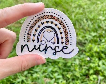 Nurse vinyl waterproof sticker, adult humor, medical sticker