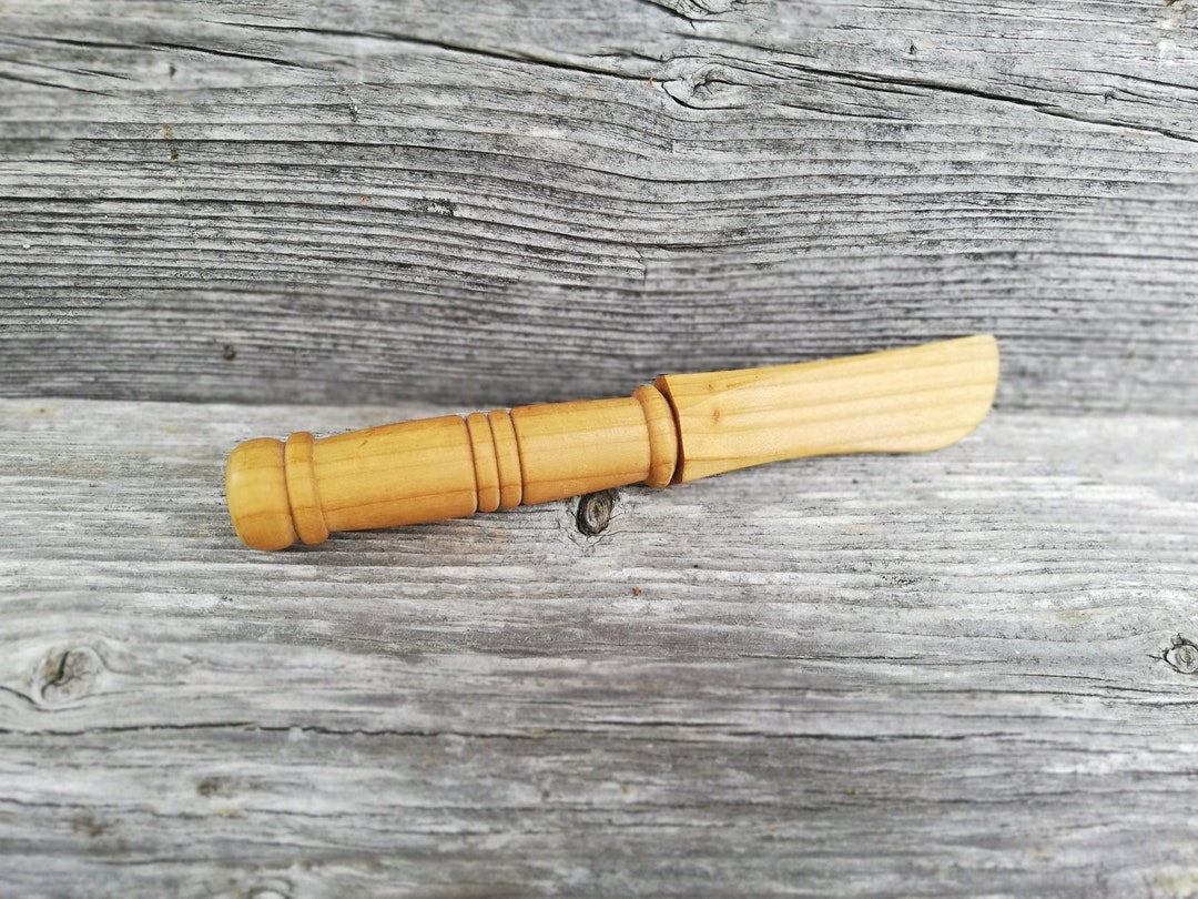 Natural Wooden Swedish Butter Knife Handmade Etsy