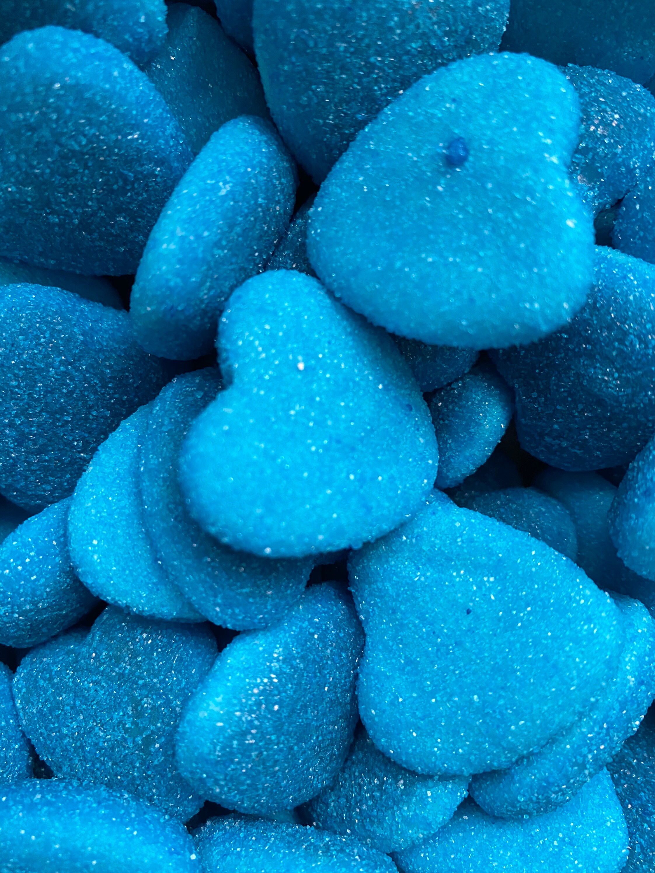 Blue hearts sweets candy pick n mix sweets per 100g sweet Etsy