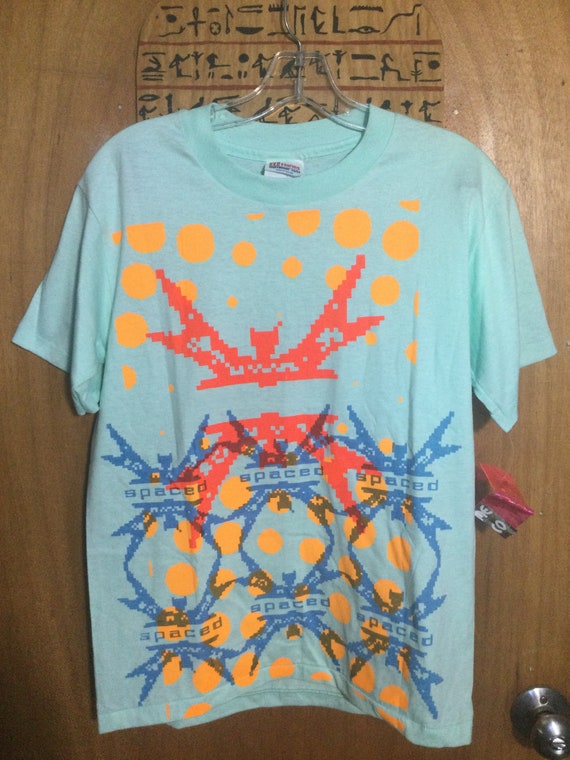 Deep Space Time Men's Small Space Invaders Tee