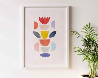 Art print "Abstract Bouquet"