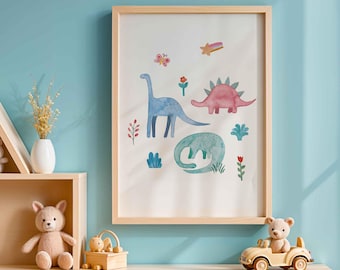 Art print "Dinos"