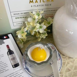 Egg Pudding Candle | Egg Candle | Easter Candle | Spring Candle