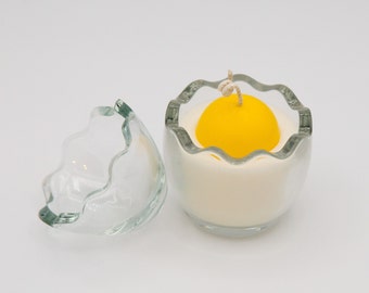 Egg Pudding Candle