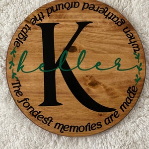 Susan perezosa personalizada pieza de madera personalizada | Etsy