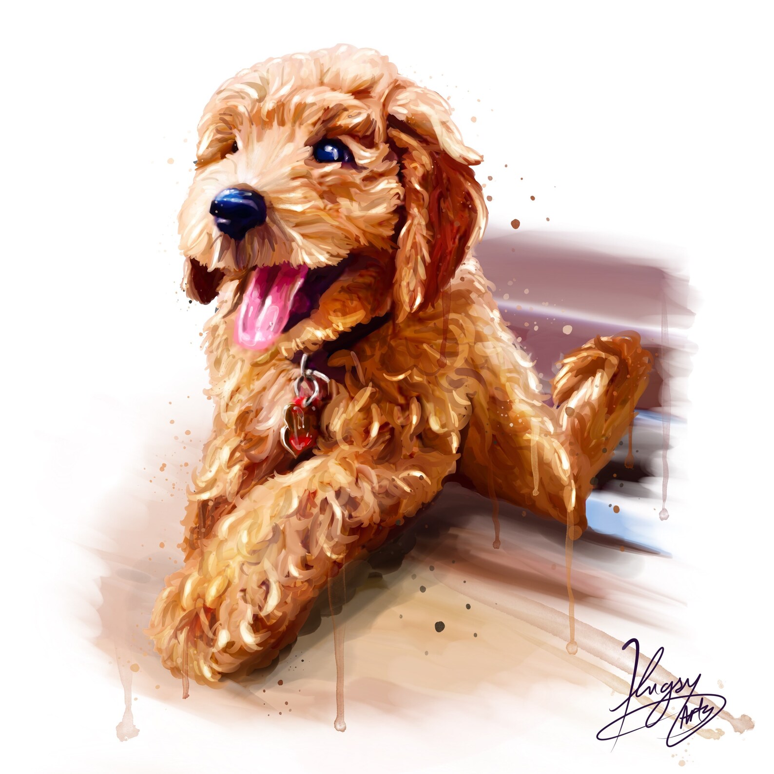 Turn Pet Photos Into Pet Portraits Tutorial Procreate Etsy UK