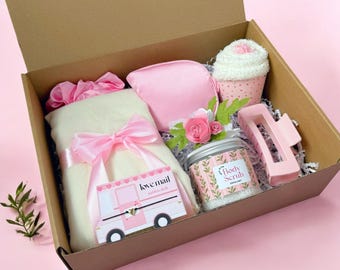 Coffret Thinking of You : trousse de soins personnels, panier cadeau de sympathie
