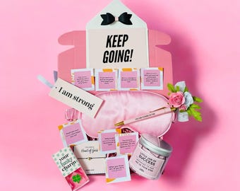 Success Pink Gift Box: Uplifting Self-Care Bundle