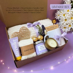 Hygge Gift Box: Cozy Blanket Care Package for Friend