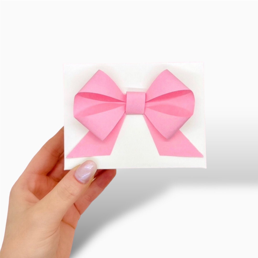 Bow Gift Topper SVG Template Cricut Silhouette Craft Etsy