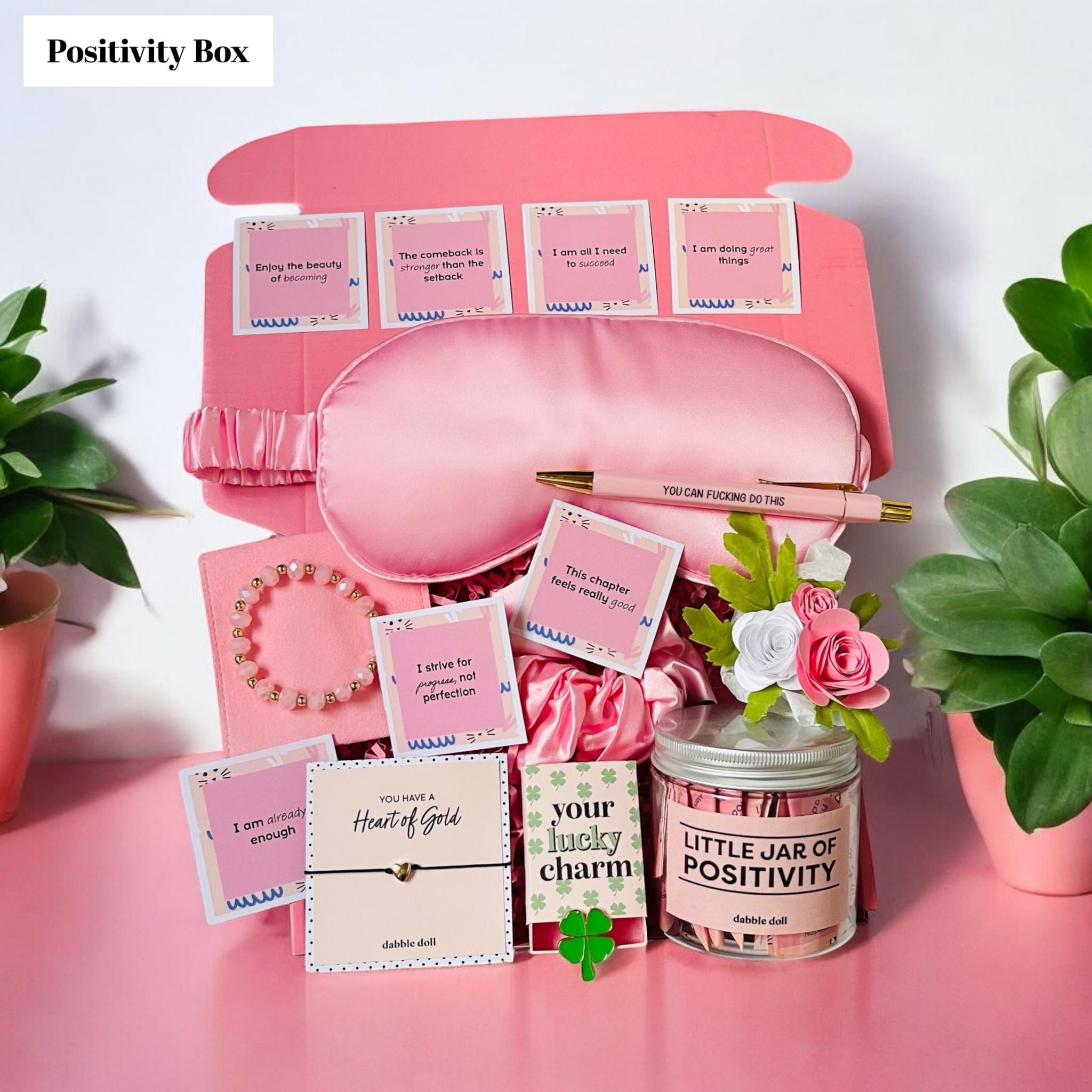Success Box Success Pink Gift Box: Uplifting Self-care Bundle - Etsy