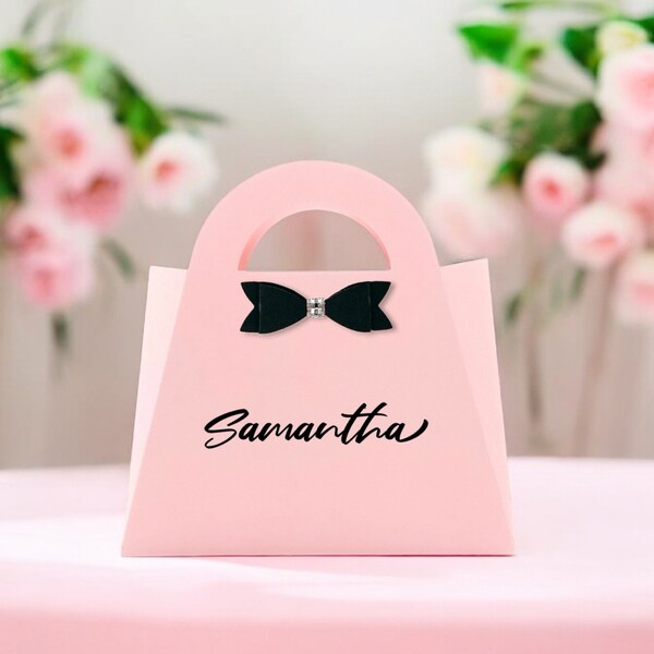 Purse Paper Bag Template Etsy