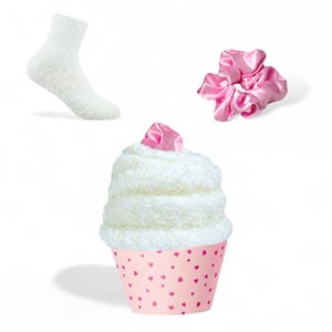 Fun Cupcake Socks – Cozy, Soft, Cute Novelty Socks for Women & Teens | Perfect Birthday Gift | Cozy Socks