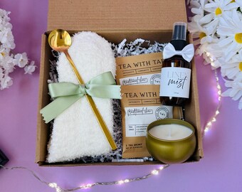 Comfort Care Package: Sympathy Gift Basket, Get Well Soon Box, New Mom Hugs Gift, Thinking of You