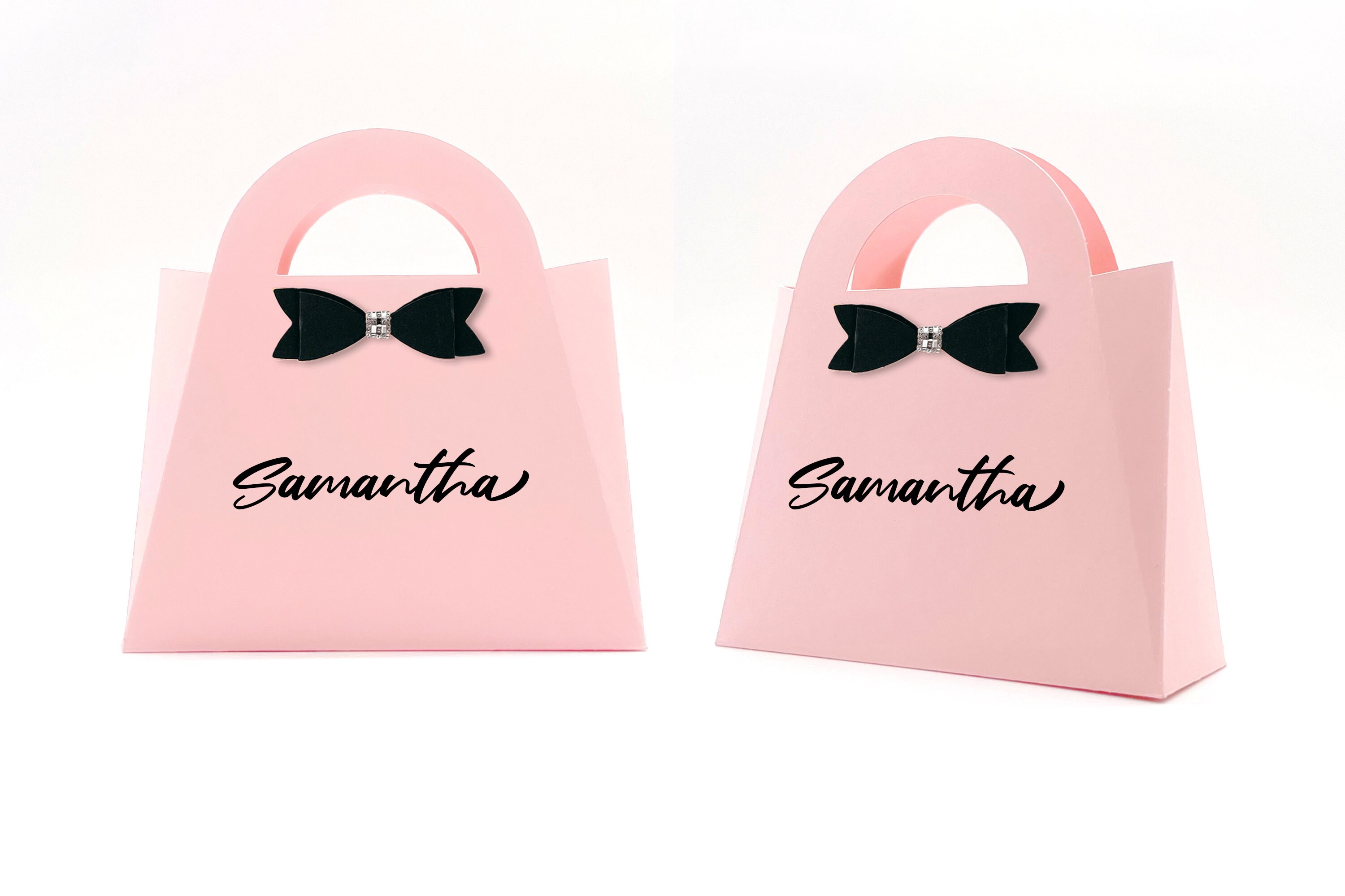 PRINTABLE Name Gift Bag, Personalized Custom Party Favors, Baby Shower