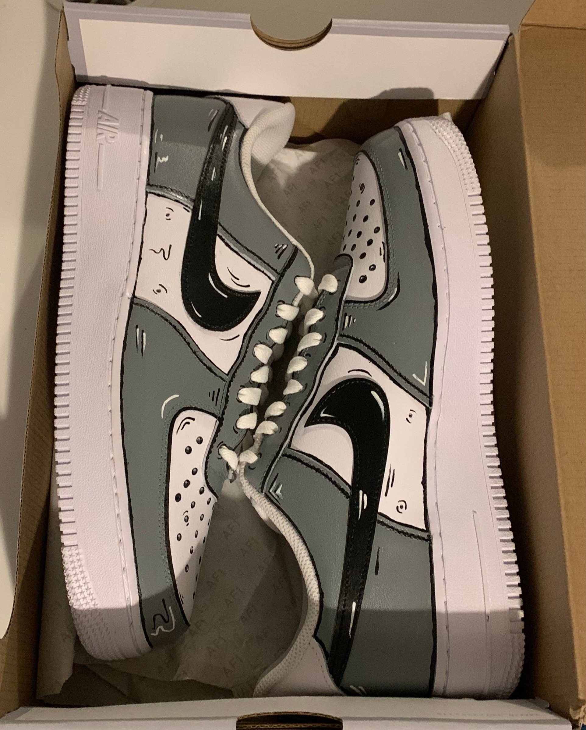 af1 custom cartoon