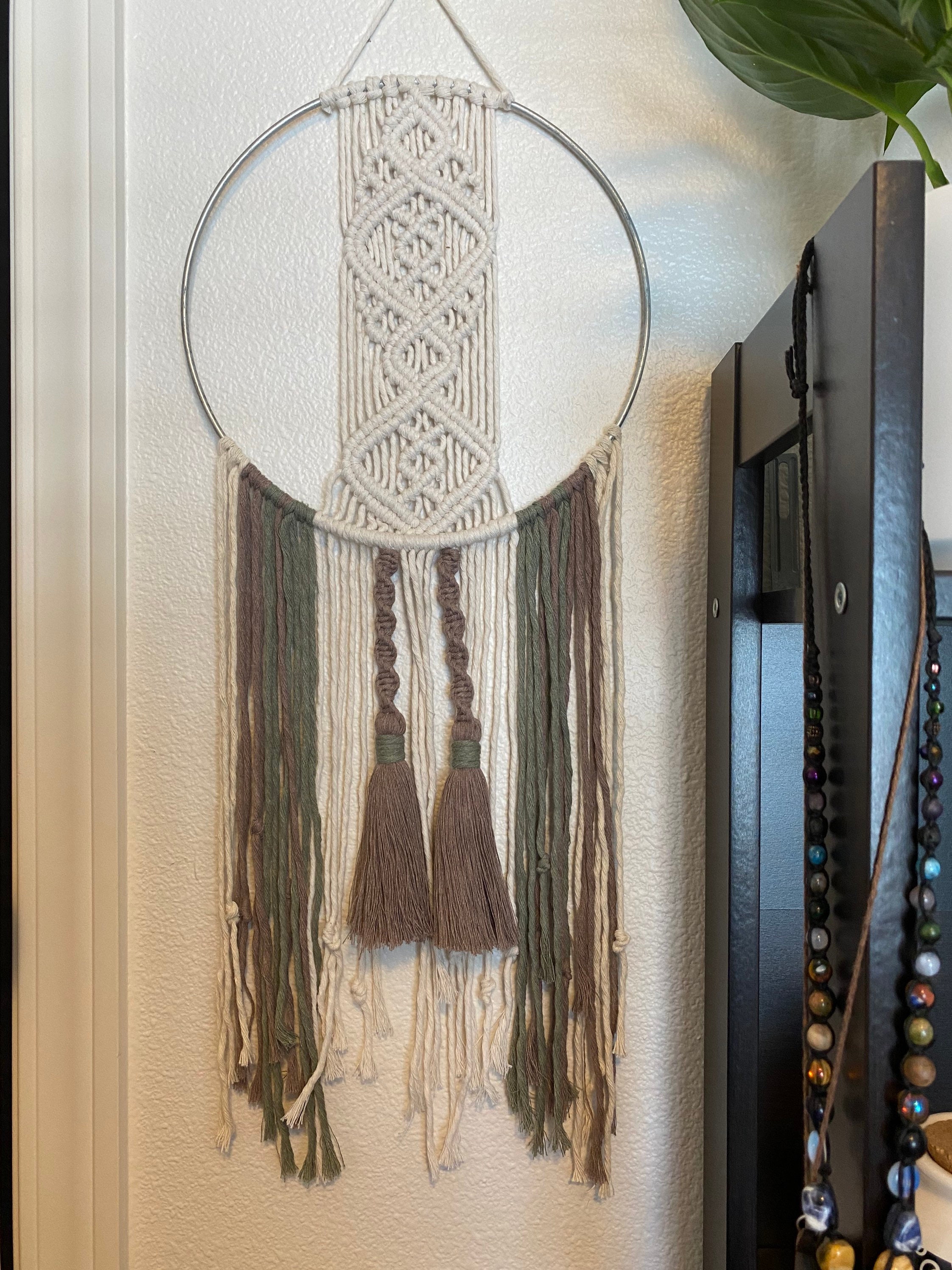 Macrame hoop Etsy